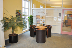 Receptionsområde